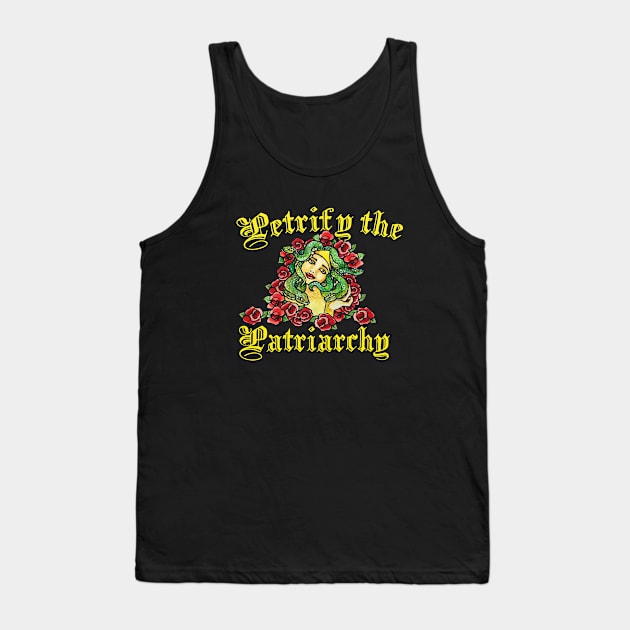 Petrify the patriarchy Tank Top by bubbsnugg